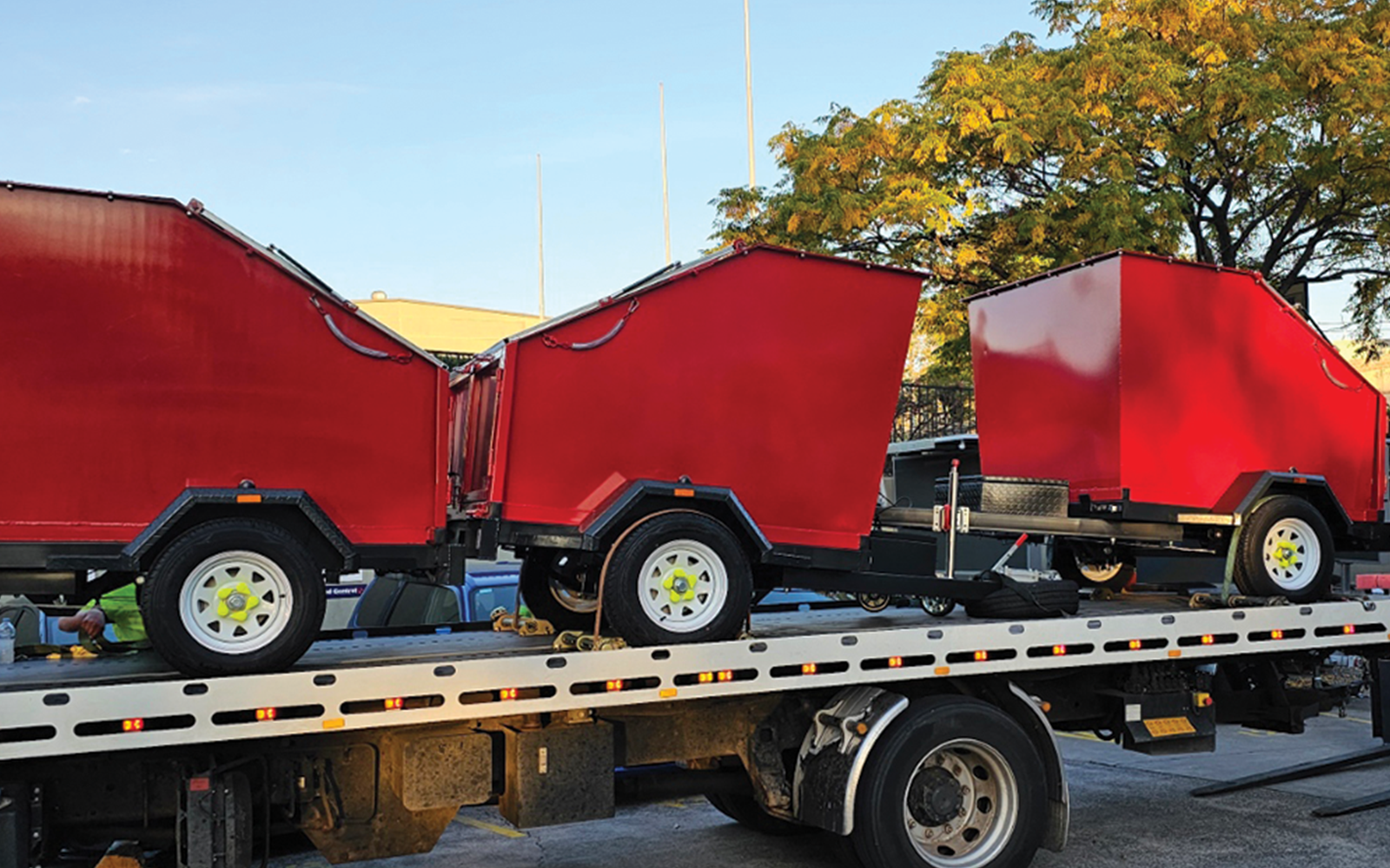 Mobile Skip Bins for Smarter Waste Handling